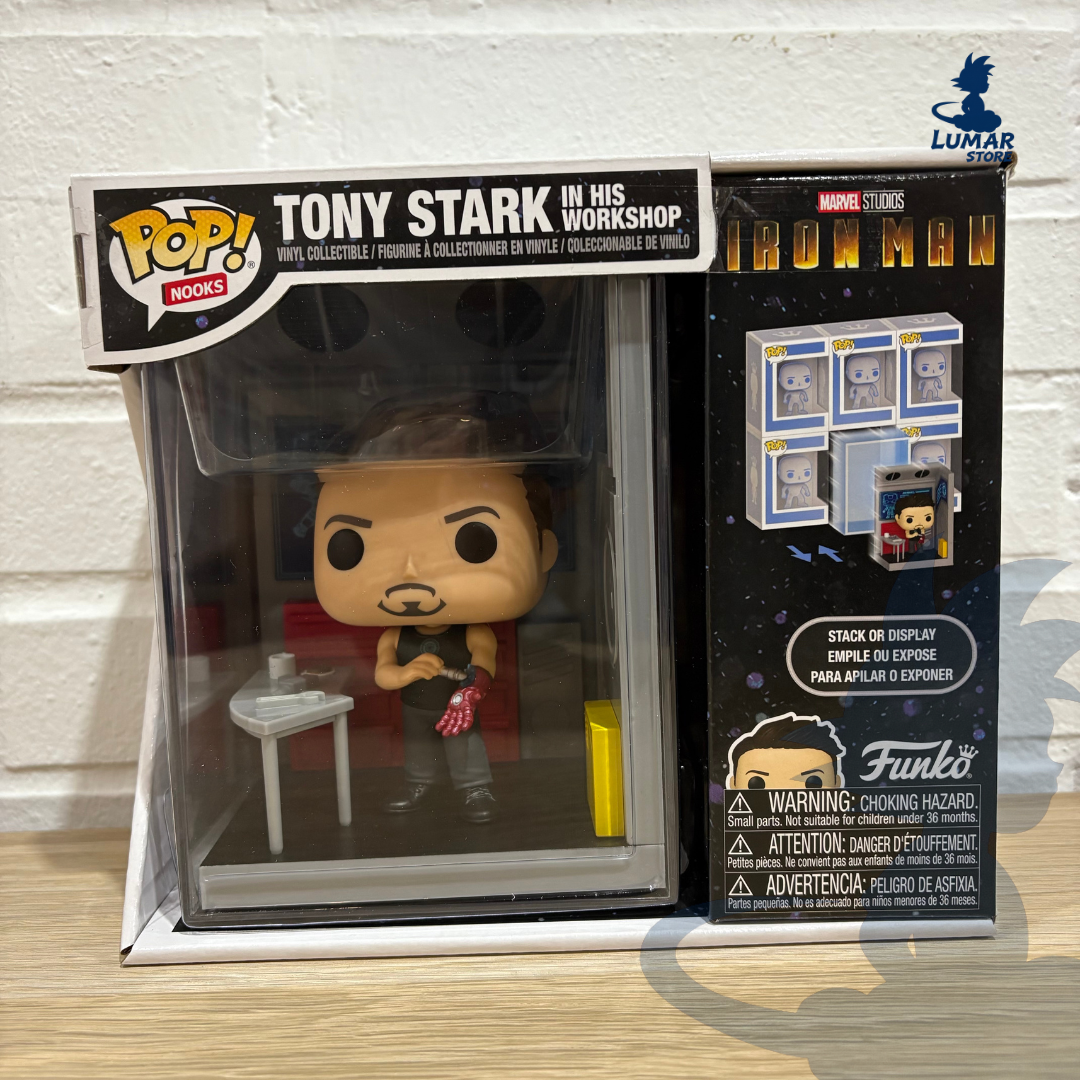 Funko Pop! Nooks - tony Stark in his Workshop (Iron Man)