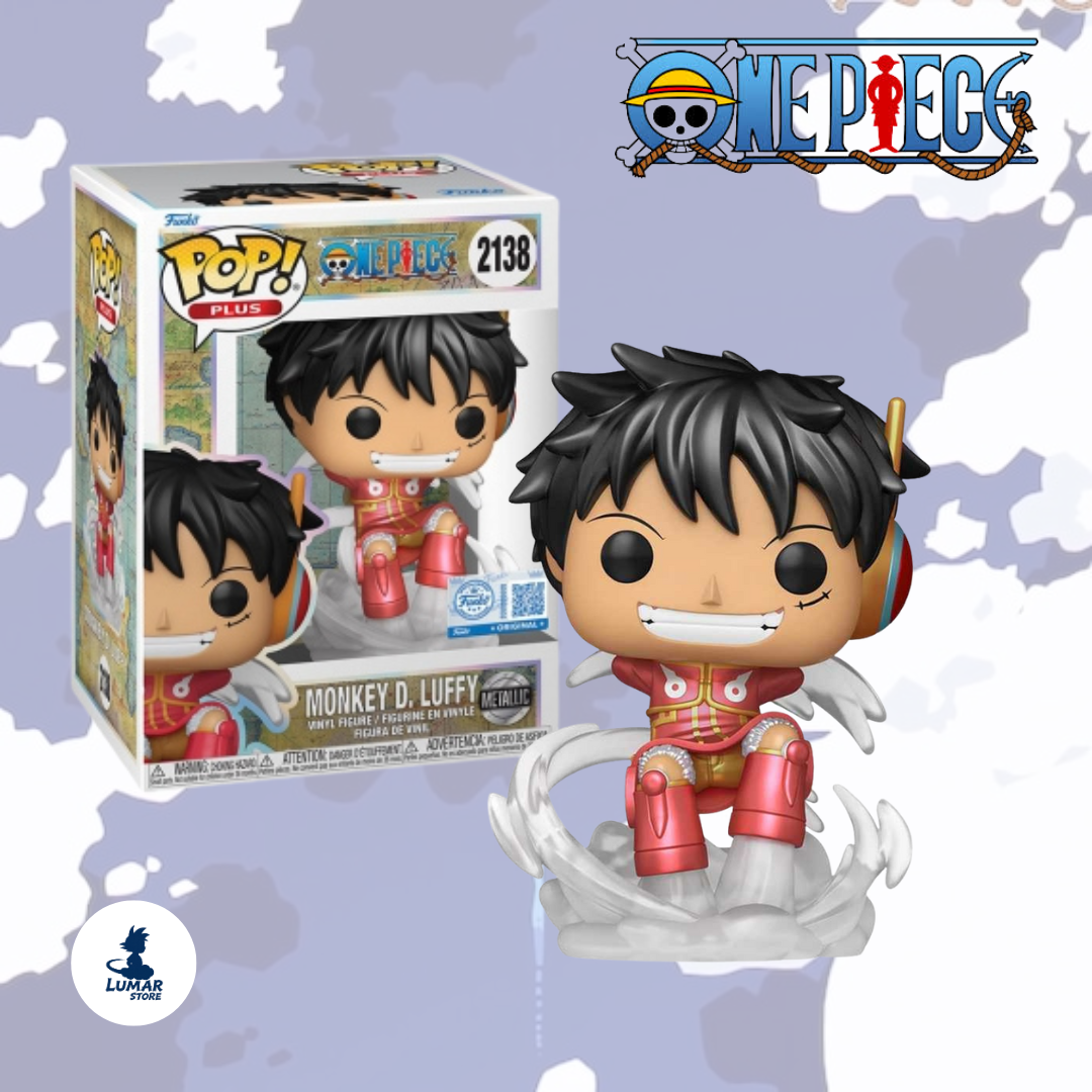 Funko Pop! Plus 2138 - Monkey D. Luffy  (Metalic) One Piece
