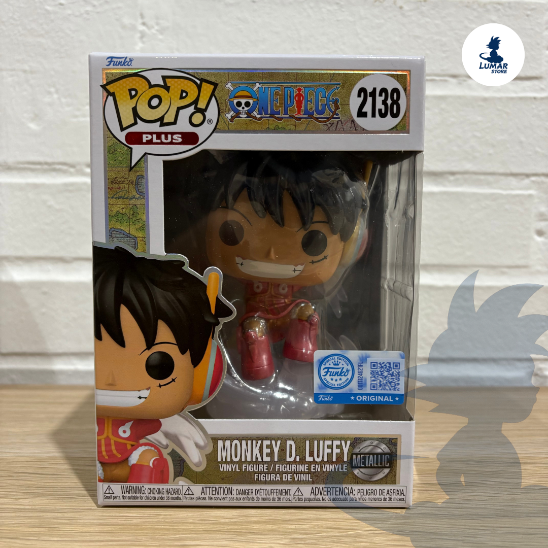 Funko Pop! Plus 2138 - Monkey D. Luffy  (Metalic) One Piece