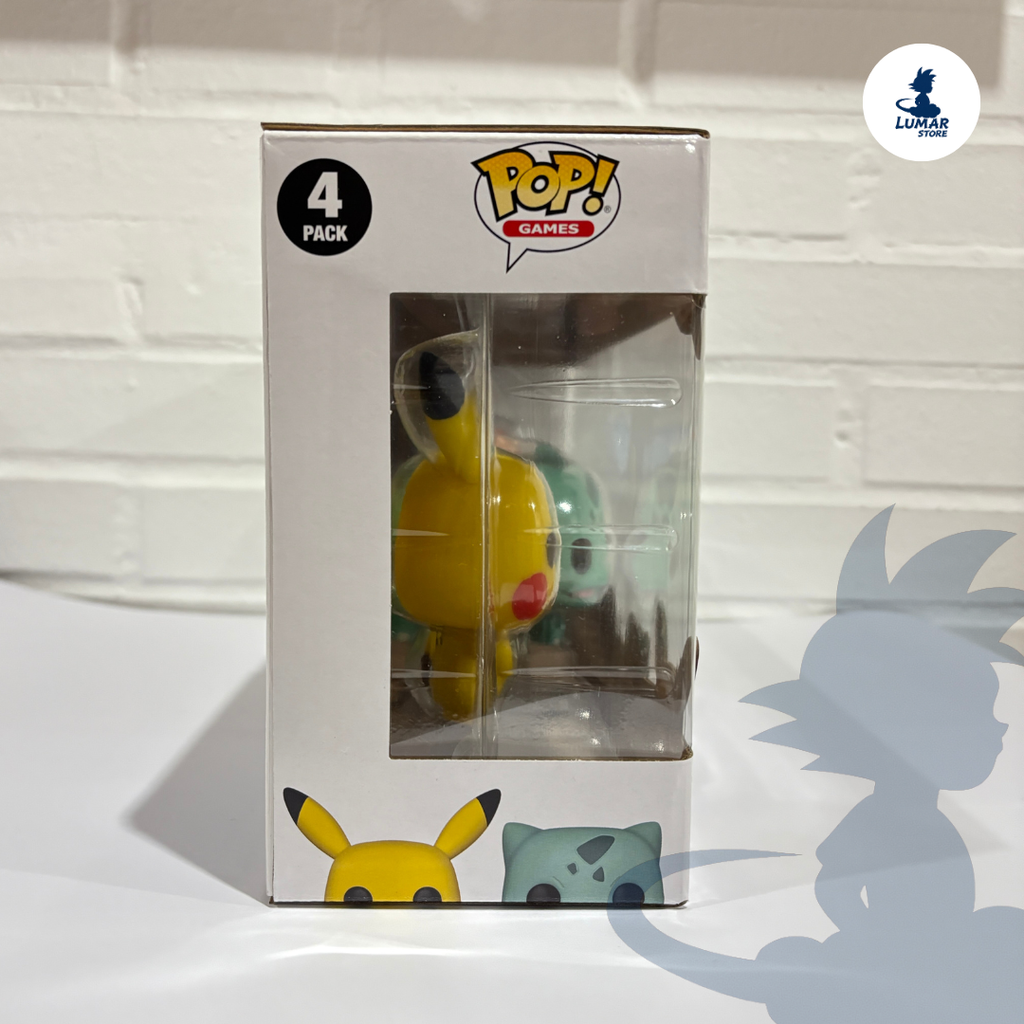 Funko Pop! Pokémon Starters 4-Pack (Pokemon)