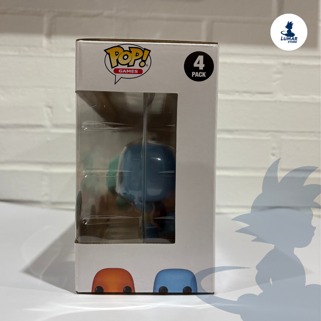 Funko Pop! Pokémon Starters 4-Pack (Pokemon)