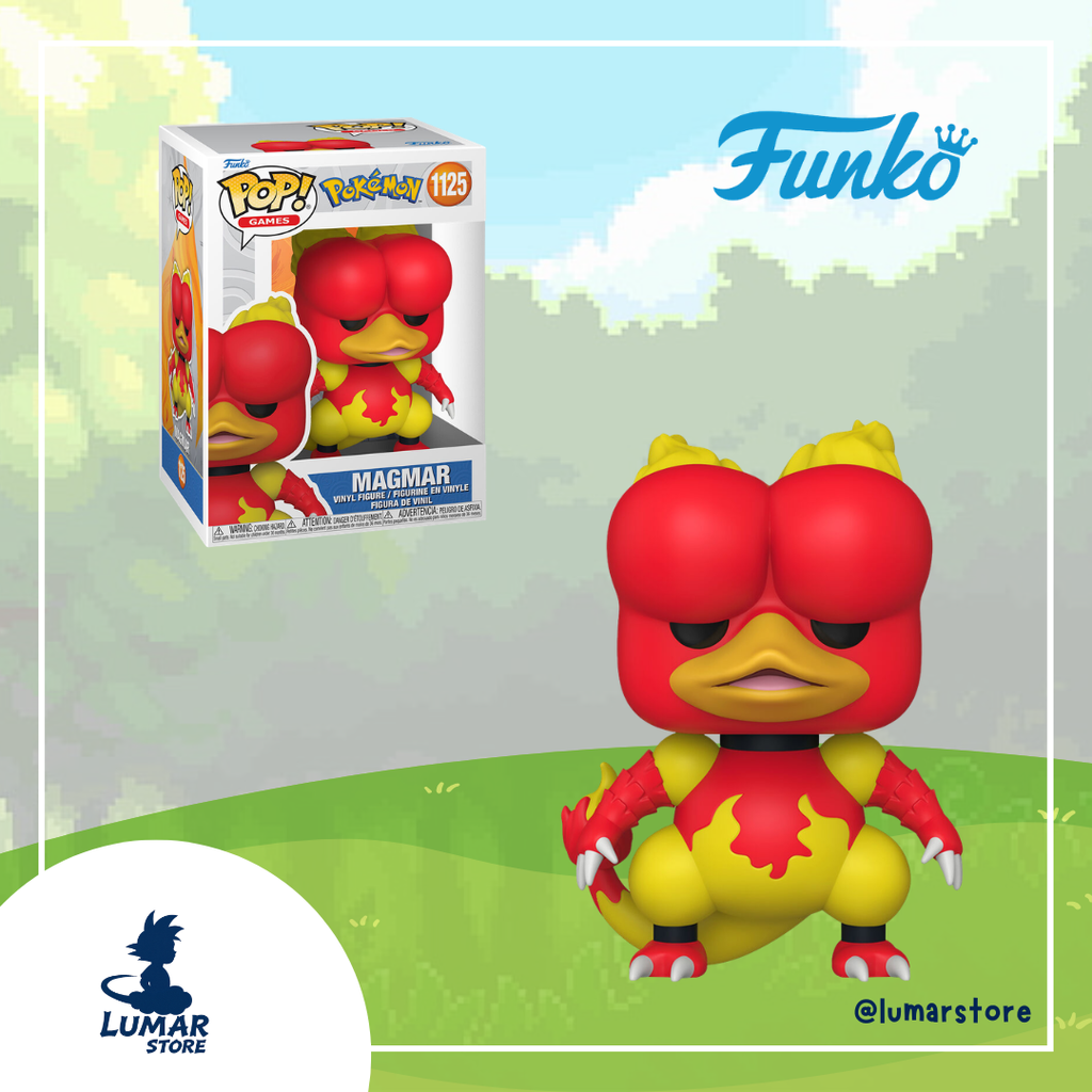 FUNKO POP! Pokémon 1125 - Magmar | Primera Generación