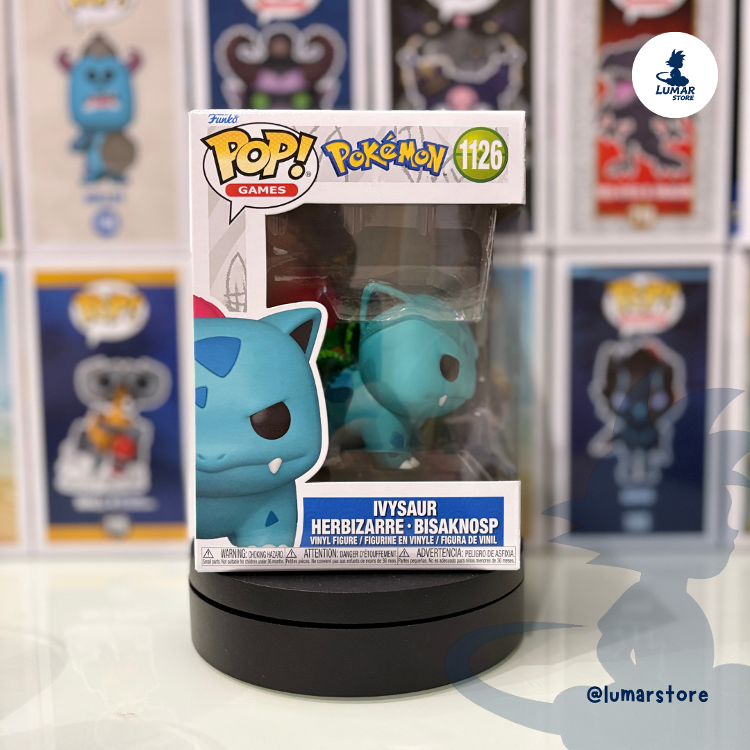 FUNKO POP! Pokémon 1126 - Ivysaur | Primera Generación
