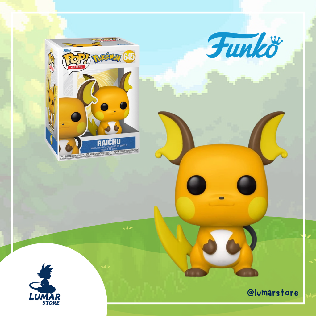 FUNKO POP! Pokémon 645 - Raichu | Primera Generación