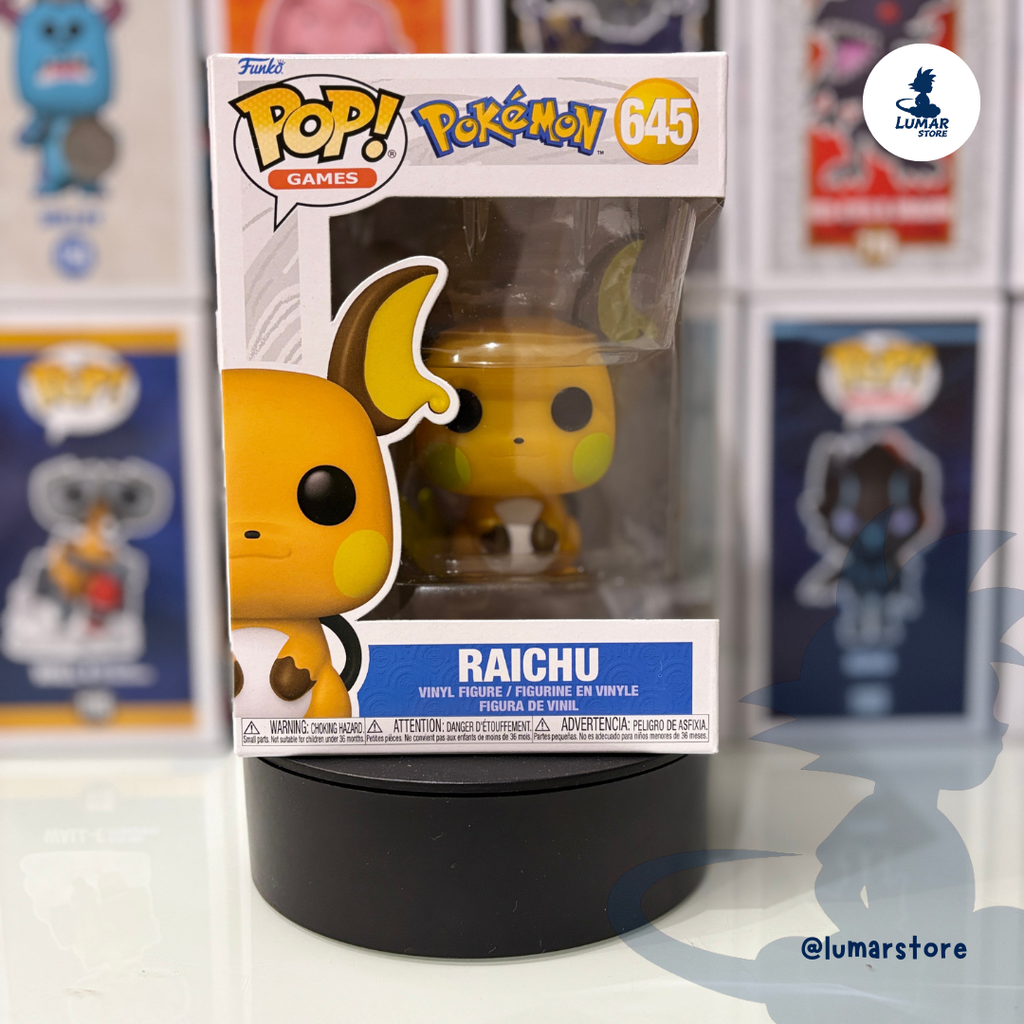 FUNKO POP! Pokémon 645 - Raichu | Primera Generación