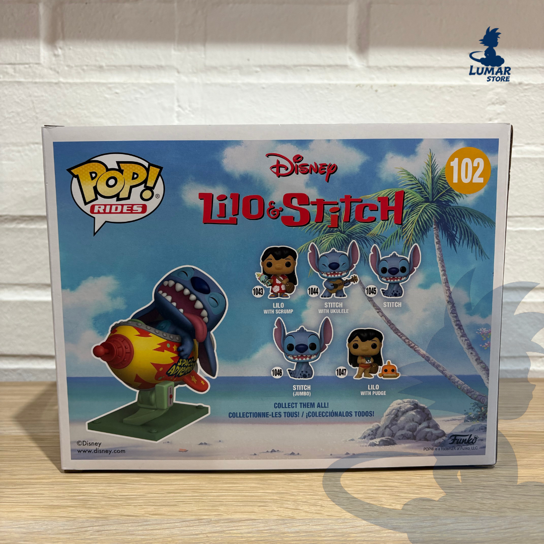 Funko Pop! Rides 102 - Stitch in Rocket