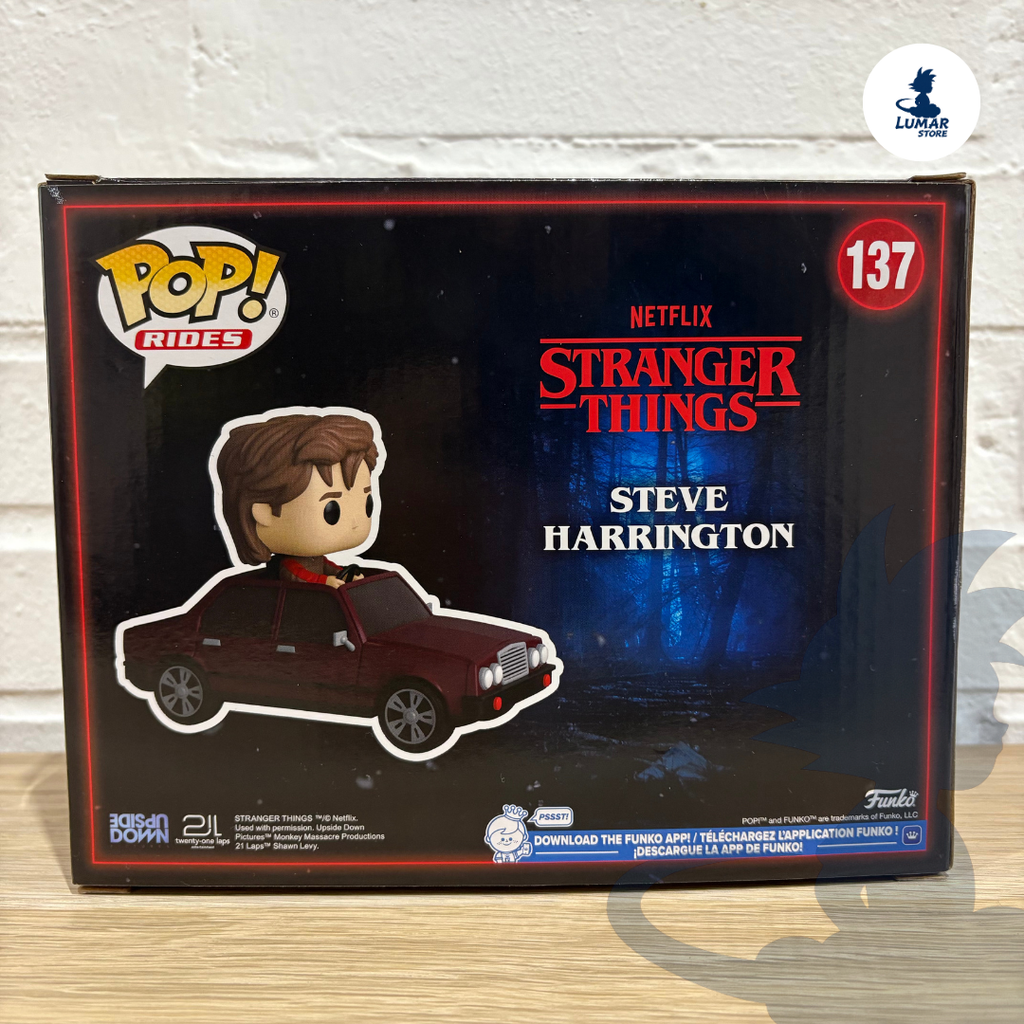 Funko Pop! Rides - 137 Steve Harrington (Stranger Things)