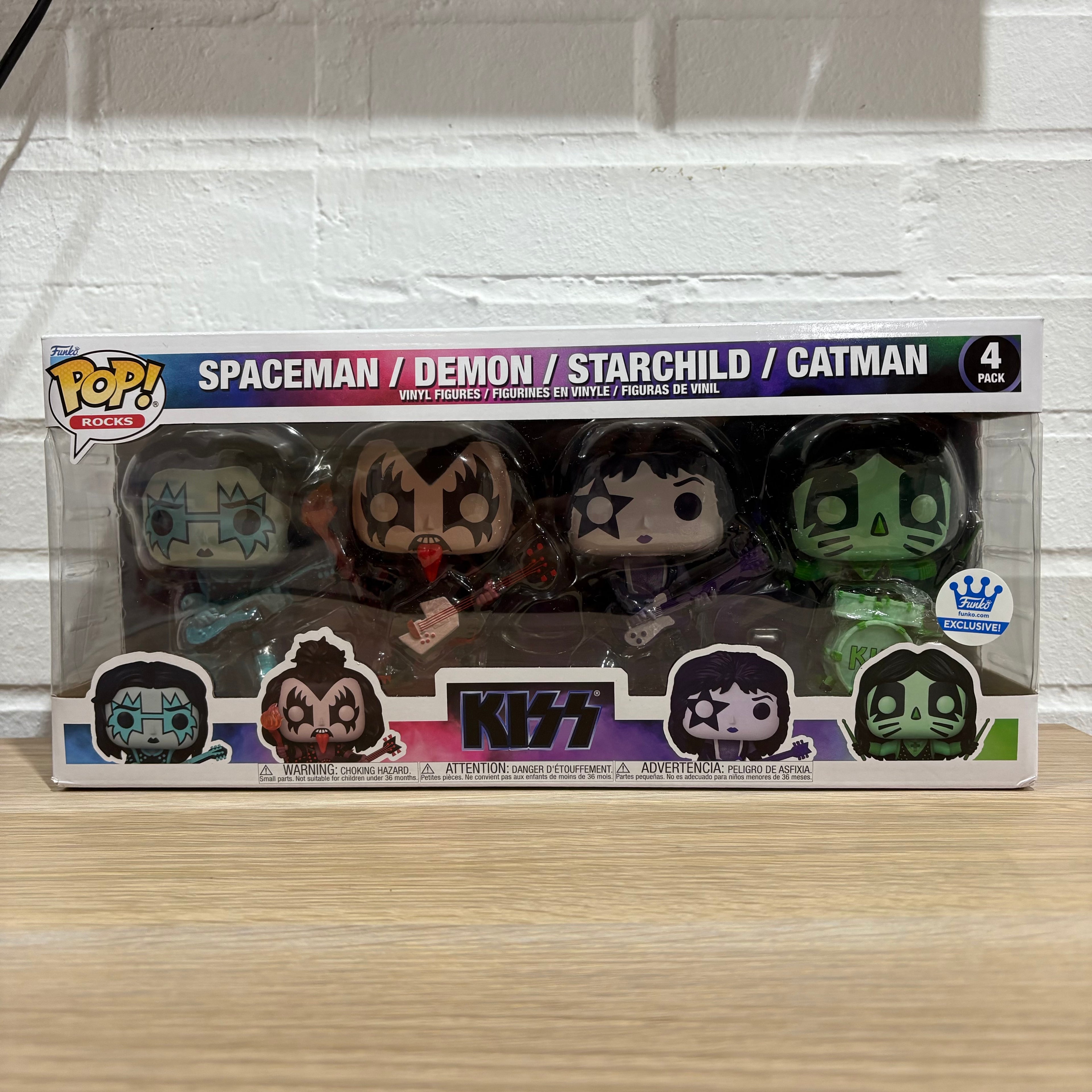 Funko Pop! Rocks - Kiss 4-Pack