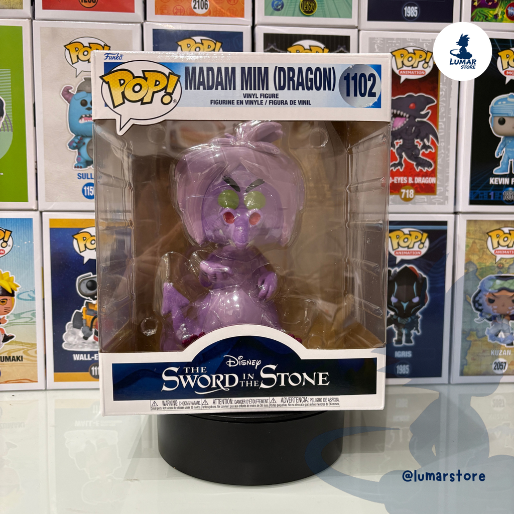 FUNKO POP! Super 1102 - Madam Mim Dragon (15 cm) | Disney: La Espada en la Piedra