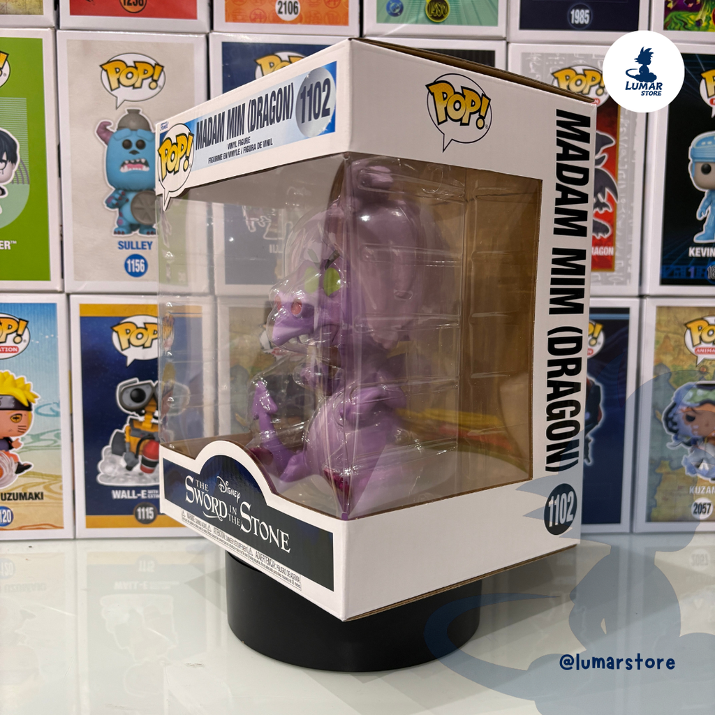 FUNKO POP! Super 1102 - Madam Mim Dragon (15 cm) | Disney: La Espada en la Piedra