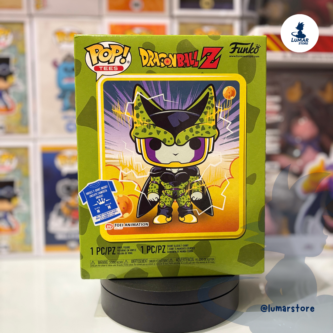 FUNKO POP! Tee: Perfect Cell + Camiseta Exclusiva | Dragon Ball Z