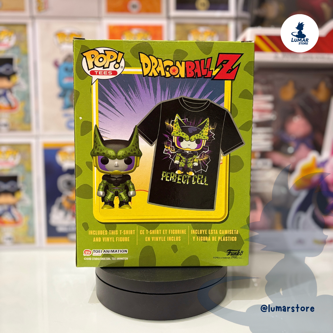 FUNKO POP! Tee: Perfect Cell + Camiseta Exclusiva | Dragon Ball Z