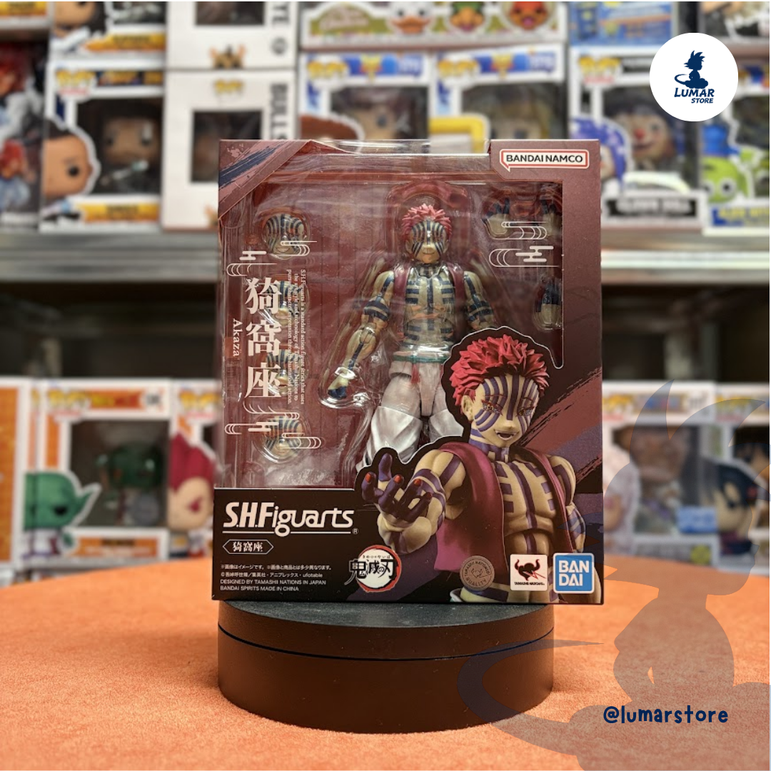 Figura Articulada S.H.Figuarts Tamashii Nations – Akaza Demon Slayer 14.5cm