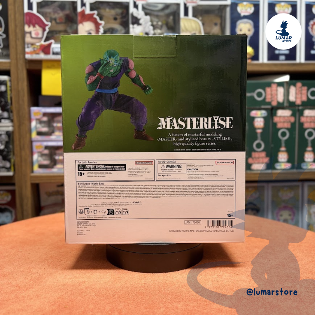 Figura Bandai Ichibansho Dragon Ball Z MASTERLISE – Piccolo (Makankosappo / Special Beam Cannon) 18cm