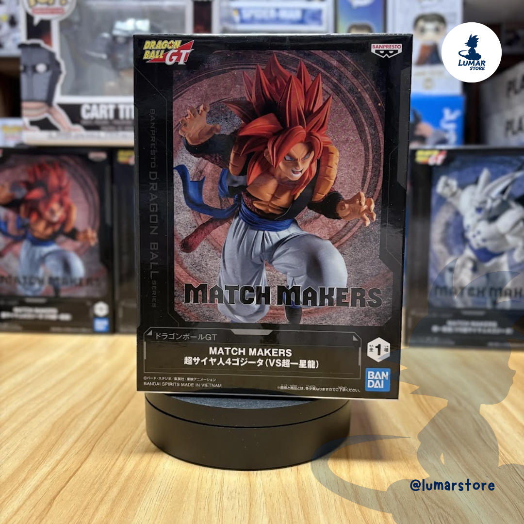 Figura Banpresto Match Makers: Dragon Ball GT - Super Saiyan 4 Gogeta