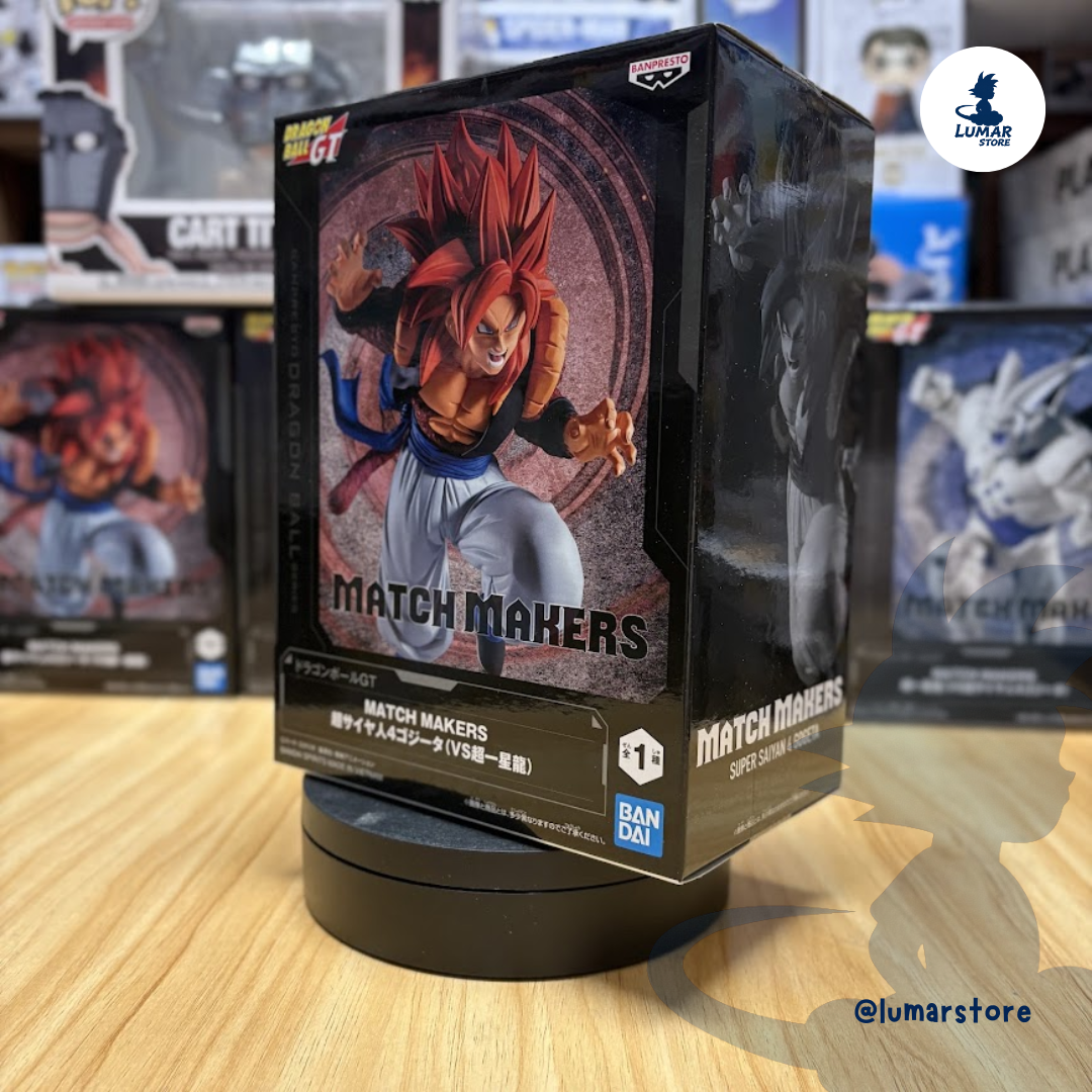 Figura Banpresto Match Makers: Dragon Ball GT - Super Saiyan 4 Gogeta
