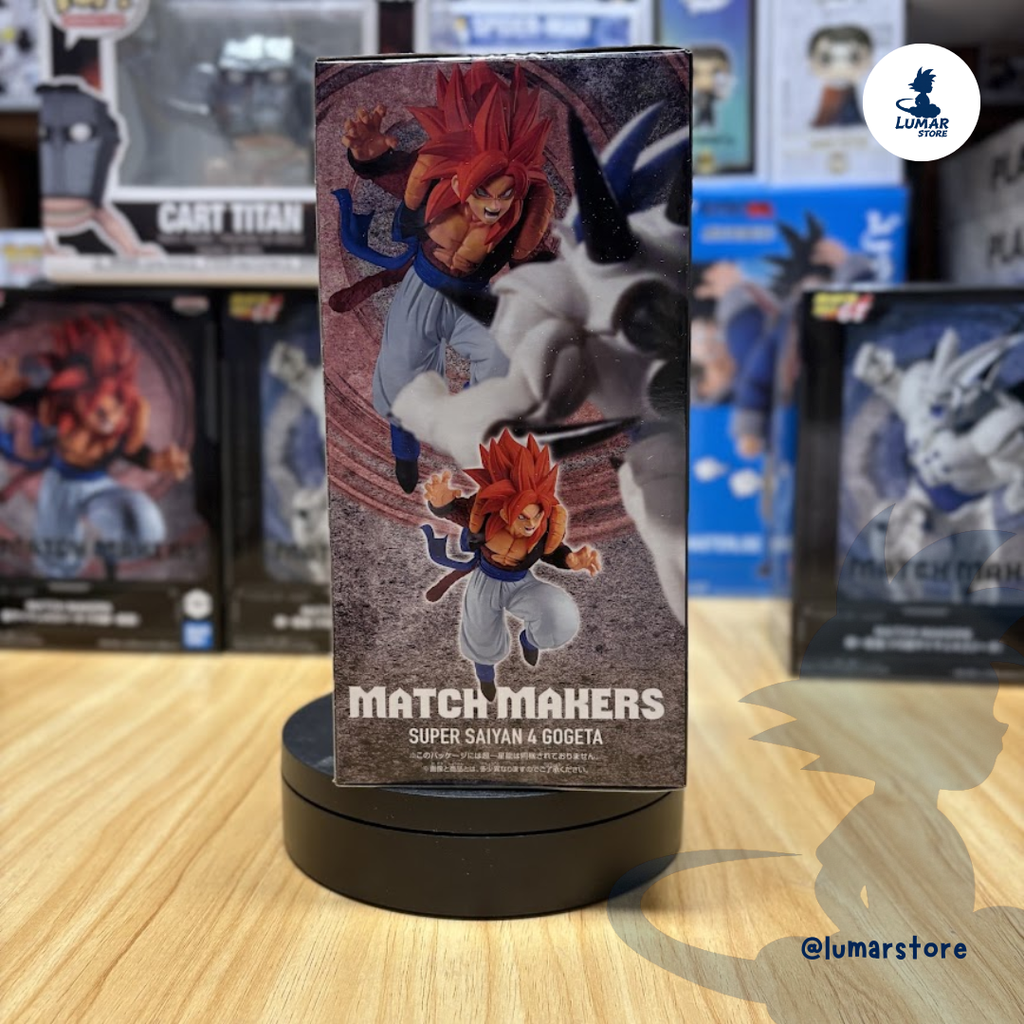 Figura Banpresto Match Makers: Dragon Ball GT - Super Saiyan 4 Gogeta