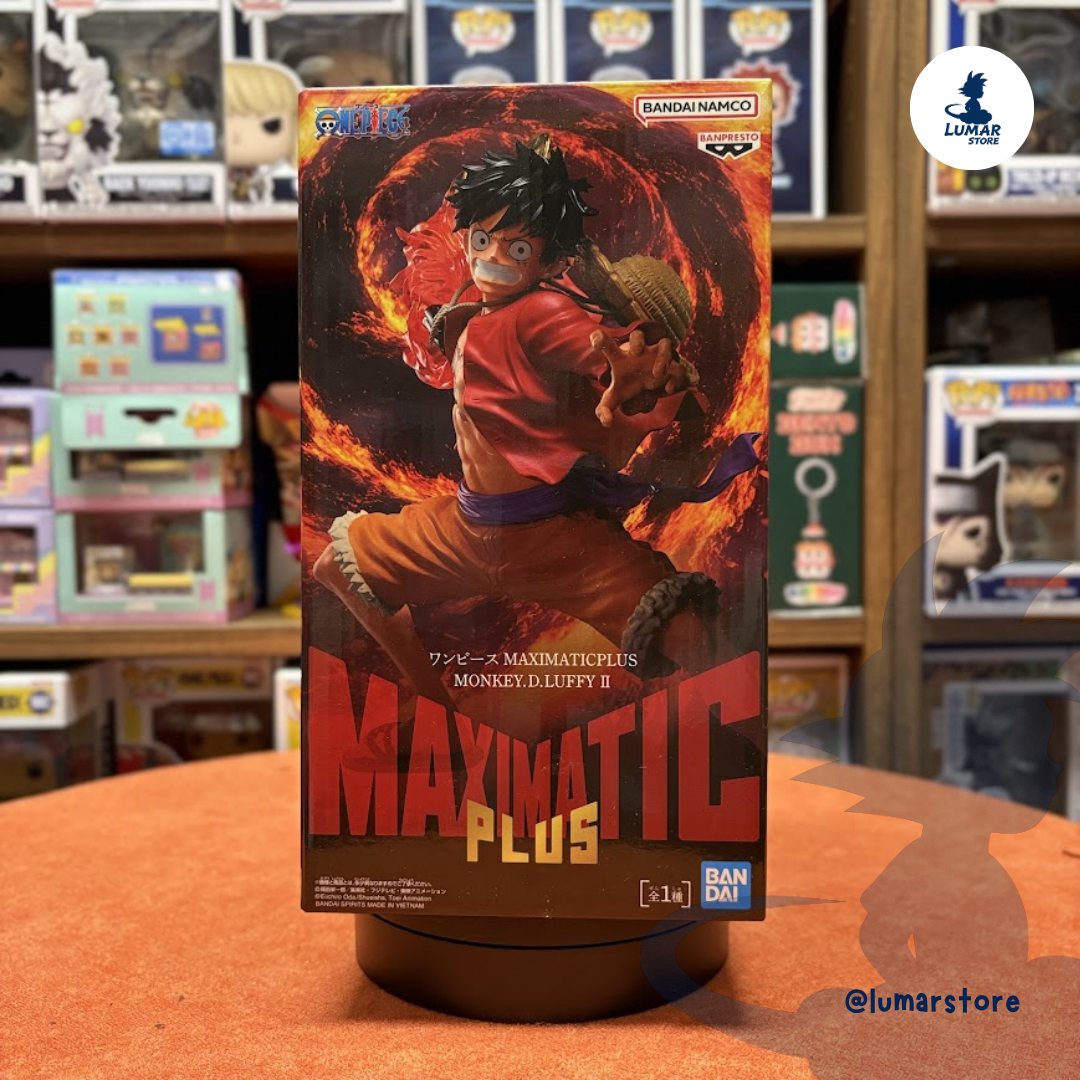 Figura Banpresto Maximatic Plus – Monkey D. Luffy II (Red Hawk) One Piece 20cm