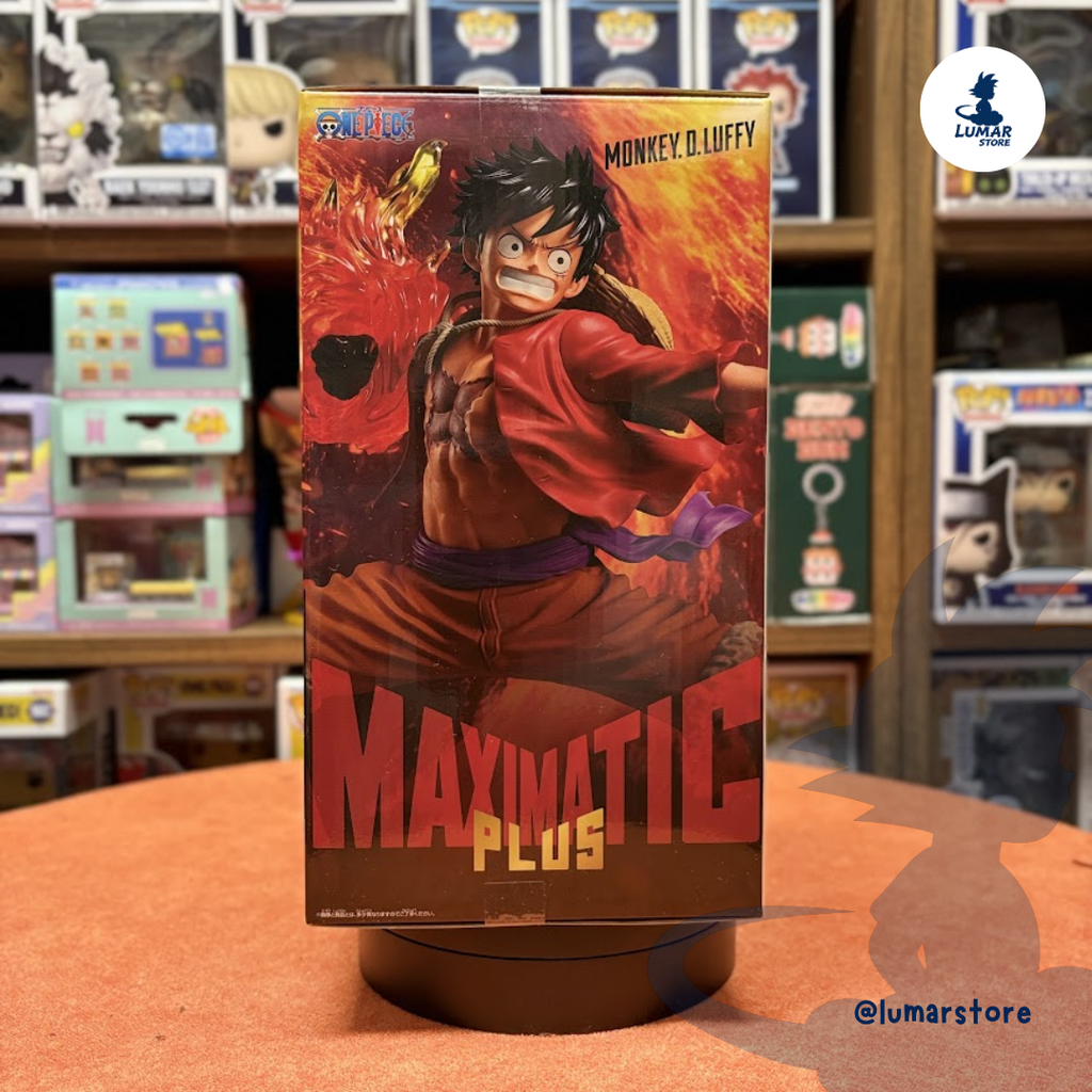 Figura Banpresto Maximatic Plus – Monkey D. Luffy II (Red Hawk) One Piece 20cm