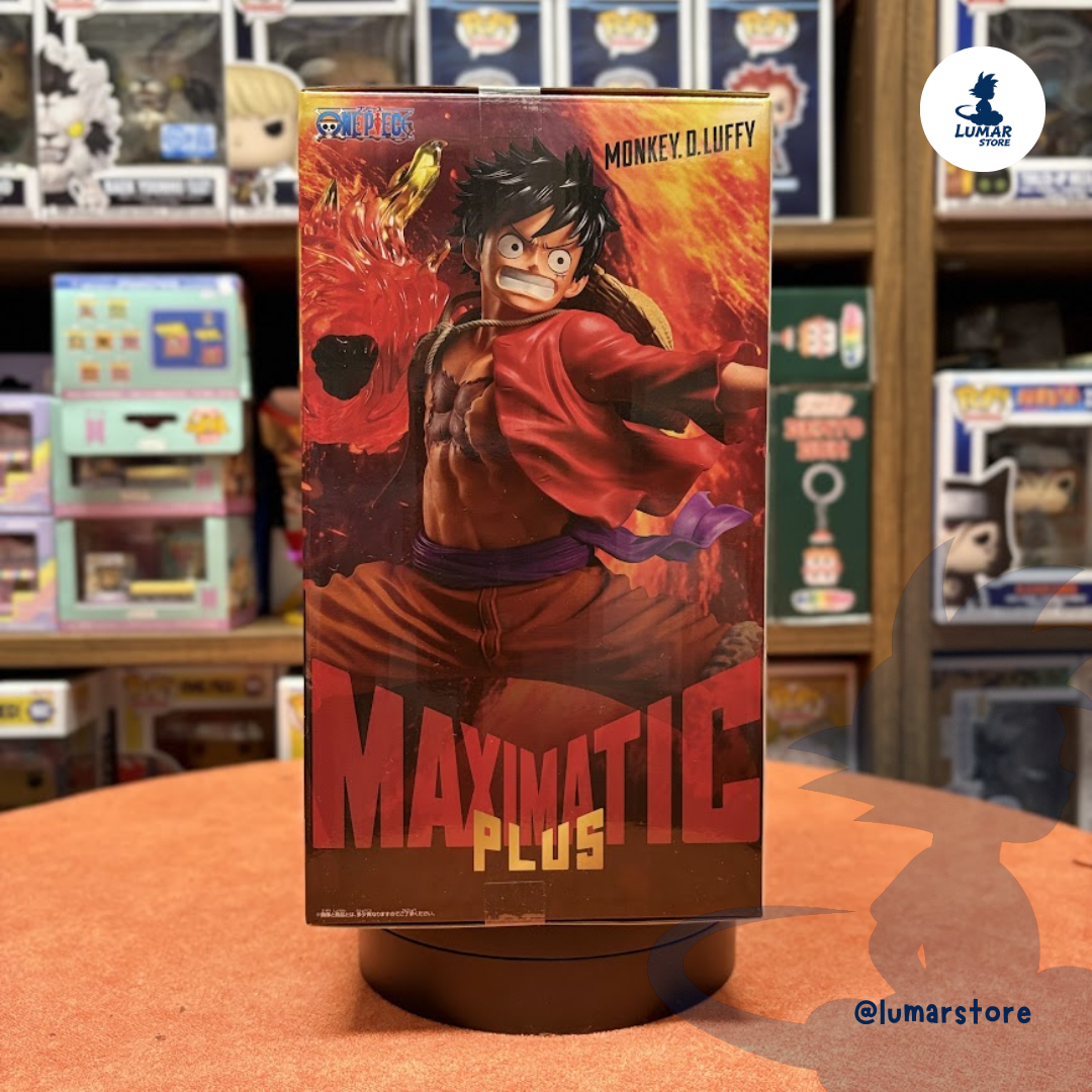 Figura Banpresto Maximatic Plus – Monkey D. Luffy II (Red Hawk) One Piece 20cm