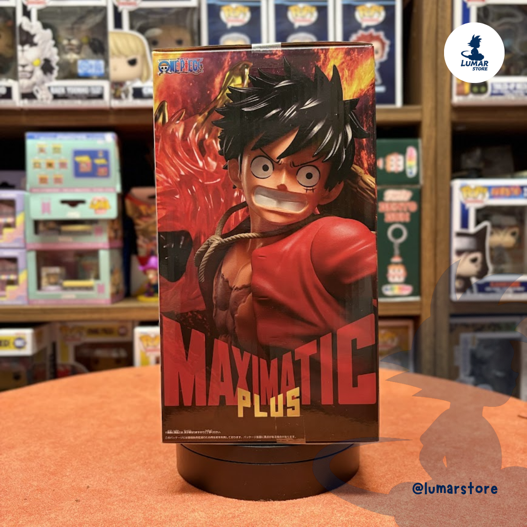 Figura Banpresto Maximatic Plus – Monkey D. Luffy II (Red Hawk) One Piece 20cm