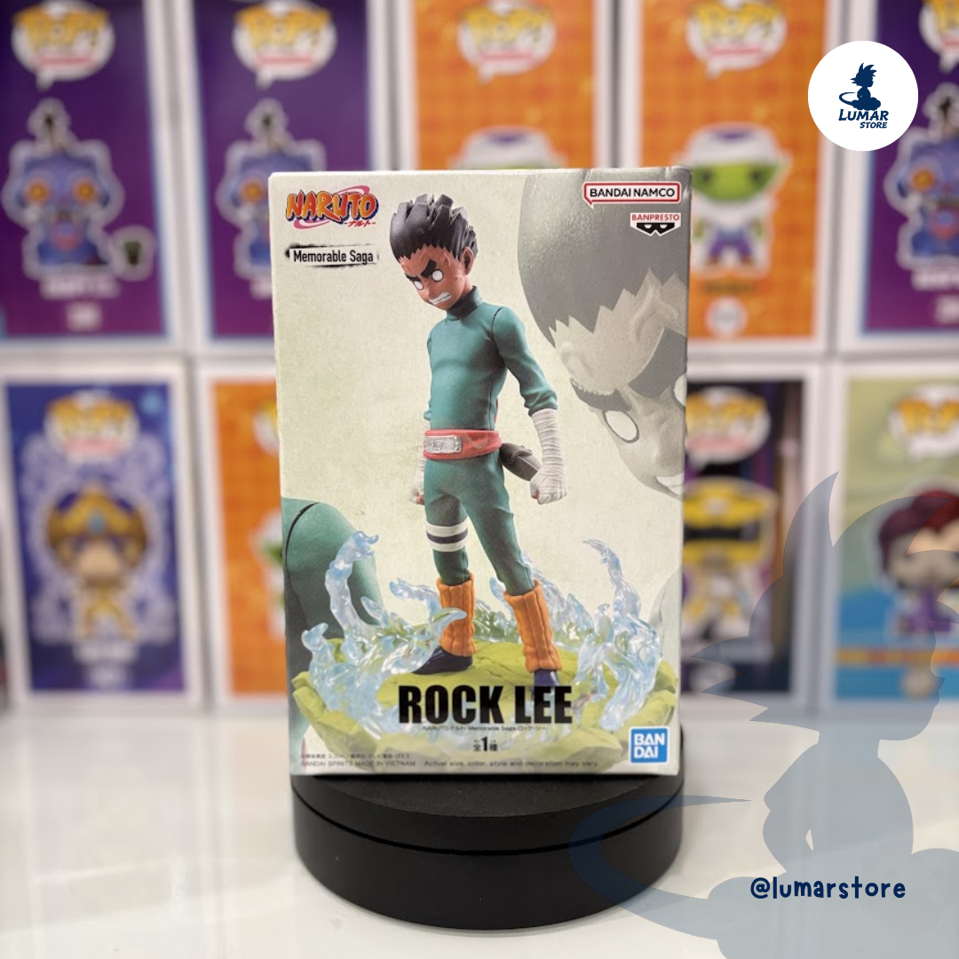 Figura Banpresto Memorable Saga: Naruto - Rock Lee (Eight Gates / Chunin Exams)