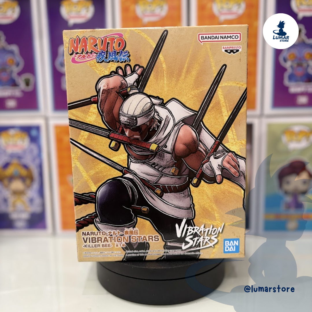 Figura Banpresto Vibration Stars: Naruto Shippuden - Killer Bee