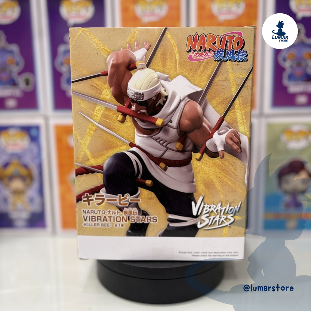 Figura Banpresto Vibration Stars: Naruto Shippuden - Killer Bee