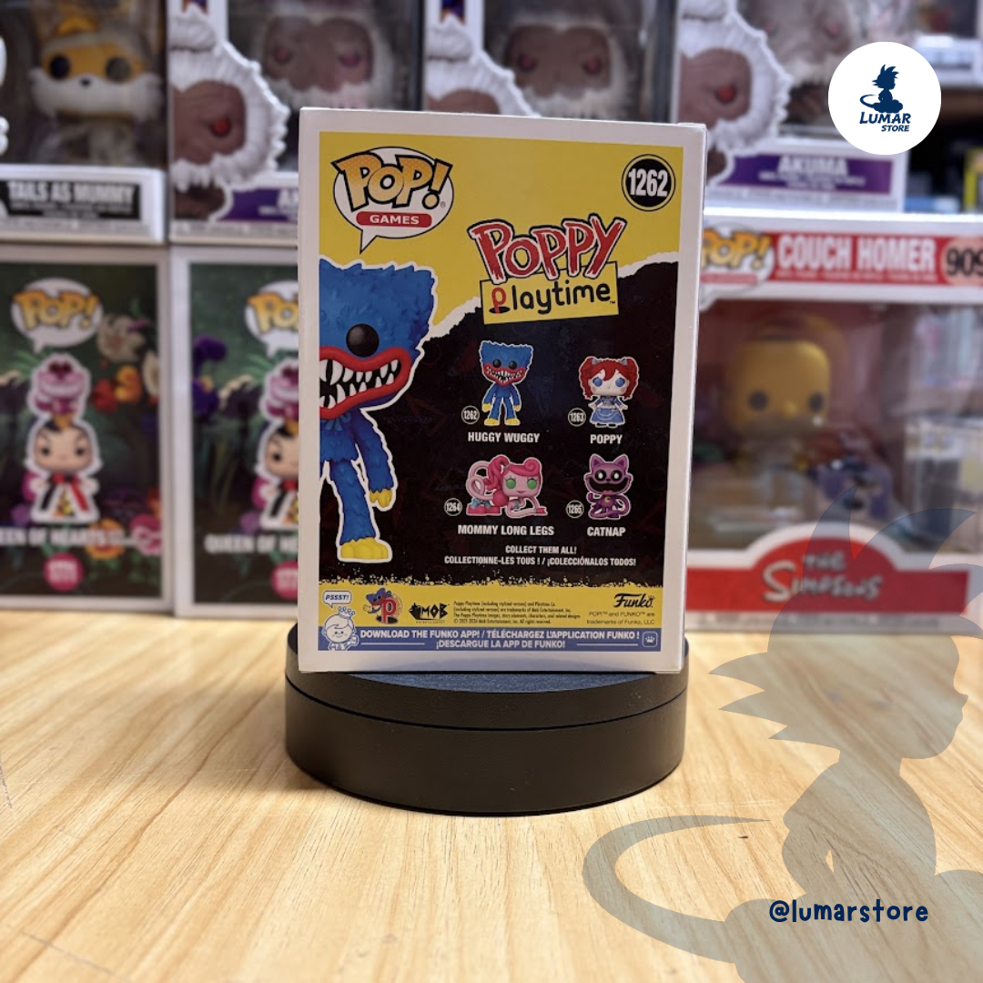 Figura Funko POP! Games: Huggy Wuggy (Poppy Playtime) #1262