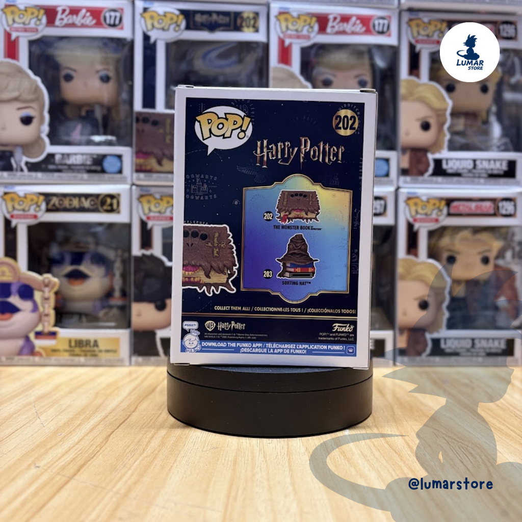 Figura Funko POP! Harry Potter: El Libro Monstruoso de los Monstruos #202