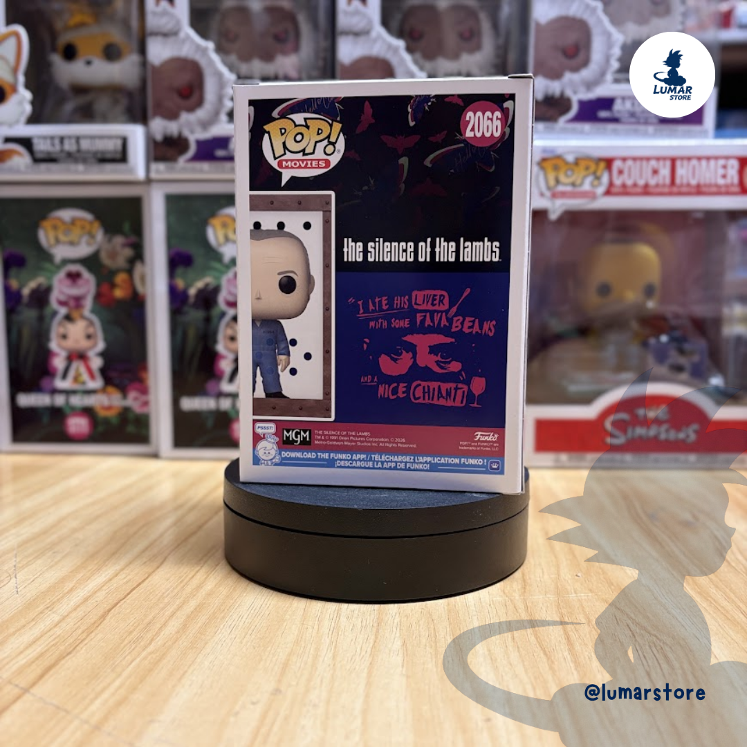 Figura Funko POP! Movies: Hannibal Lecter (El silencio de los corderos) #2066