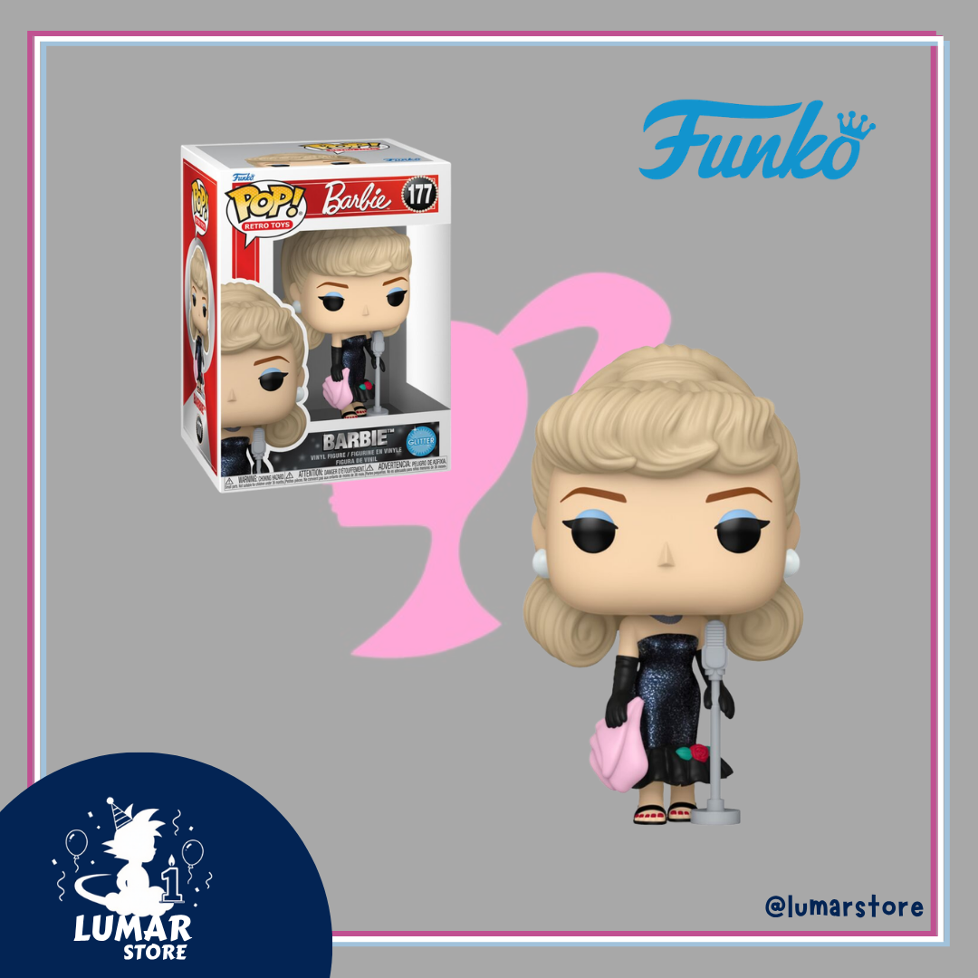 Figura Funko POP! Retro Toys: Barbie Solo in the Spotlight (Glitter) #177