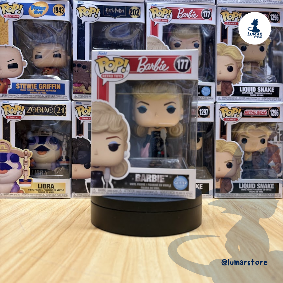 Figura Funko POP! Retro Toys: Barbie Solo in the Spotlight (Glitter) #177