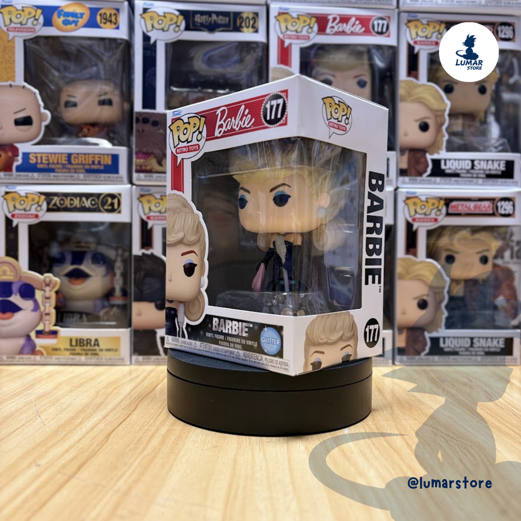 Figura Funko POP! Retro Toys: Barbie Solo in the Spotlight (Glitter) #177