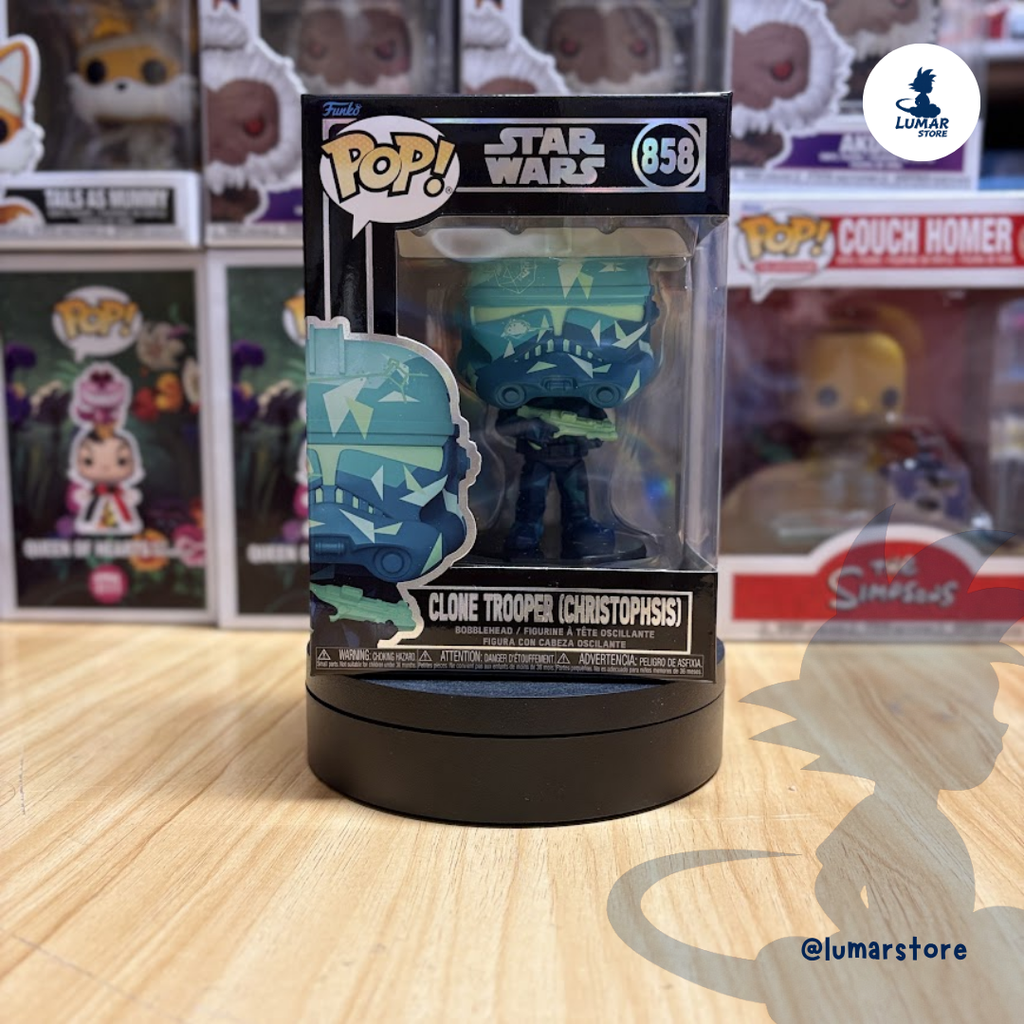 Figura Funko POP! Star Wars: Clone Trooper Christophsis #858