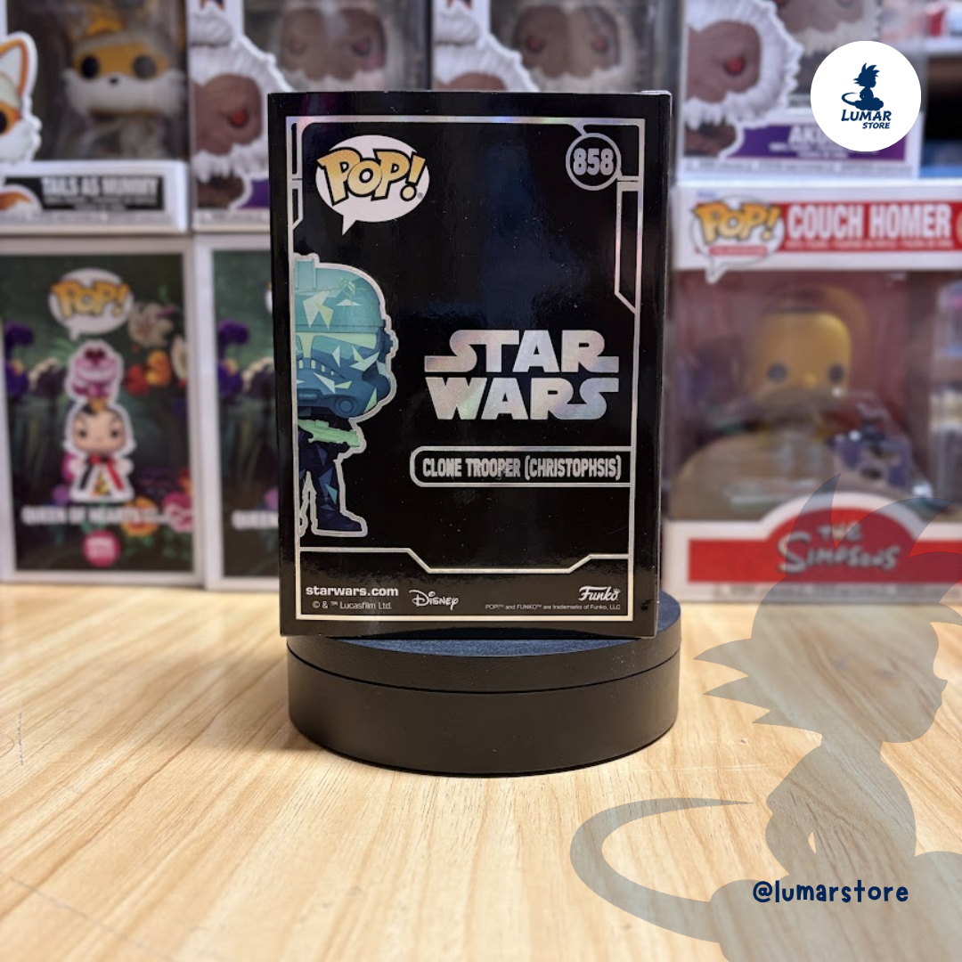 Figura Funko POP! Star Wars: Clone Trooper Christophsis #858