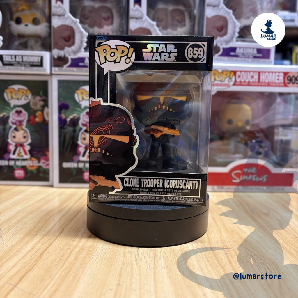 Figura Funko POP! Star Wars: Clone Trooper Coruscant #859