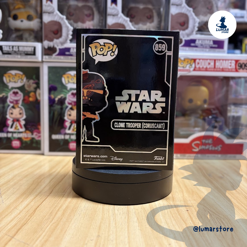 Figura Funko POP! Star Wars: Clone Trooper Coruscant #859