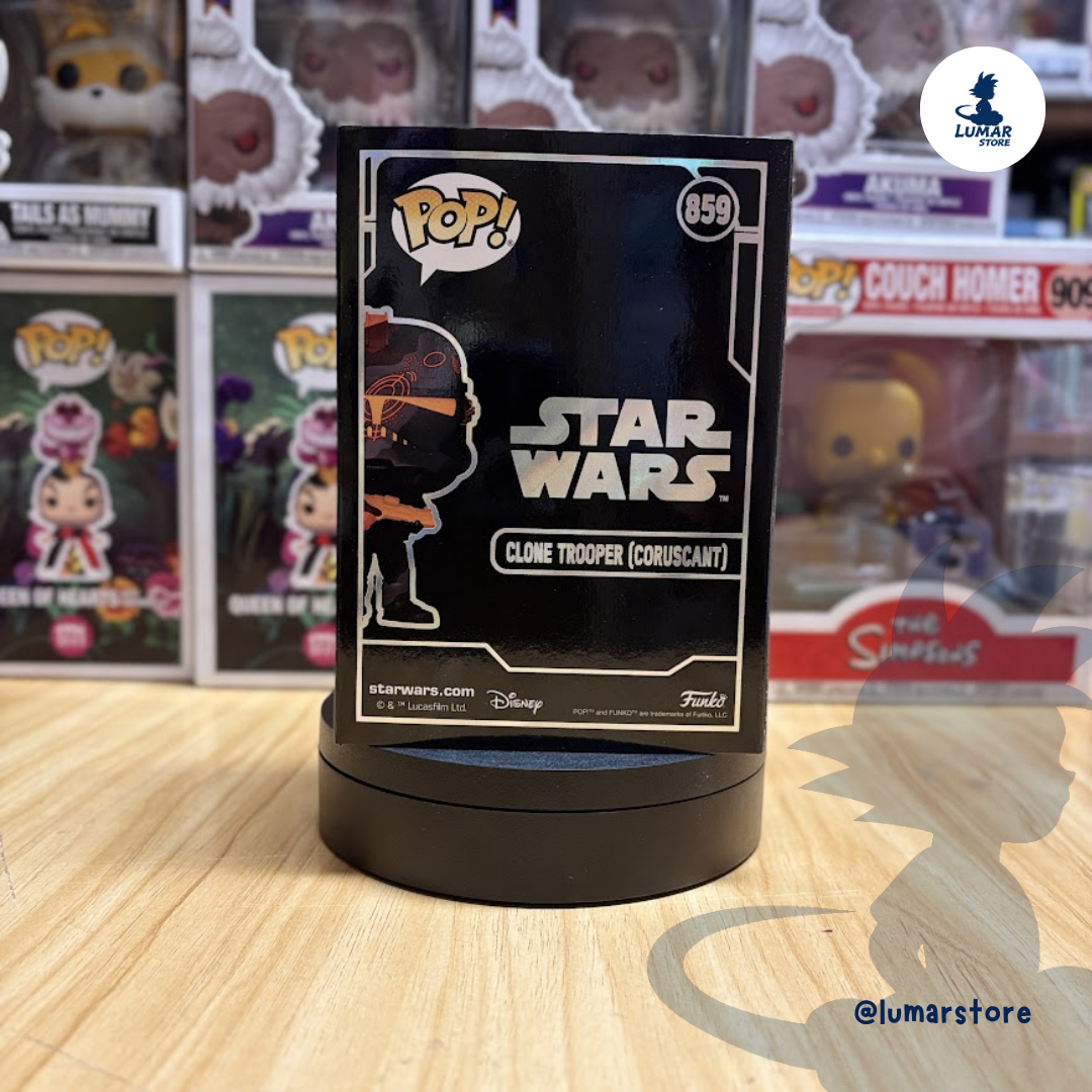 Figura Funko POP! Star Wars: Clone Trooper Coruscant #859