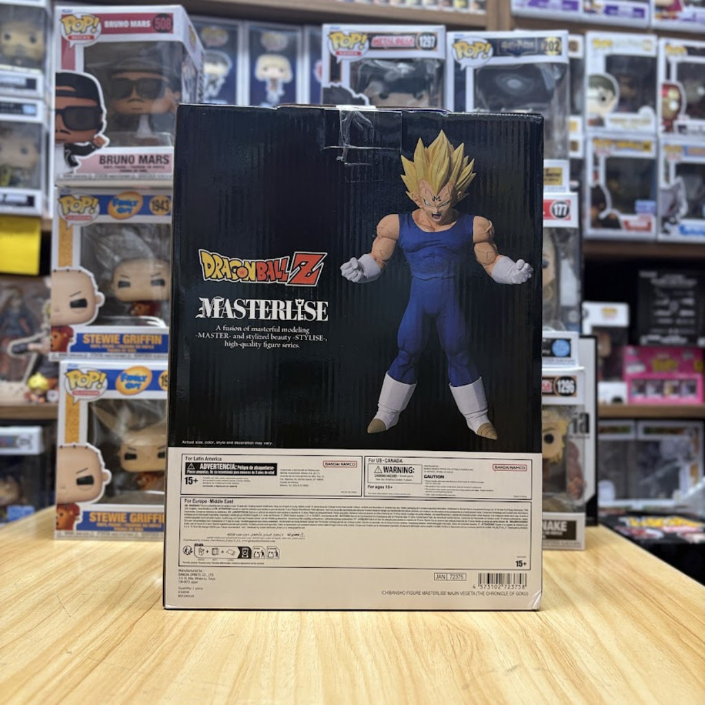 Figura Ichibansho Masterlise: Majin Vegeta 25 cm (Dragon Ball Z)