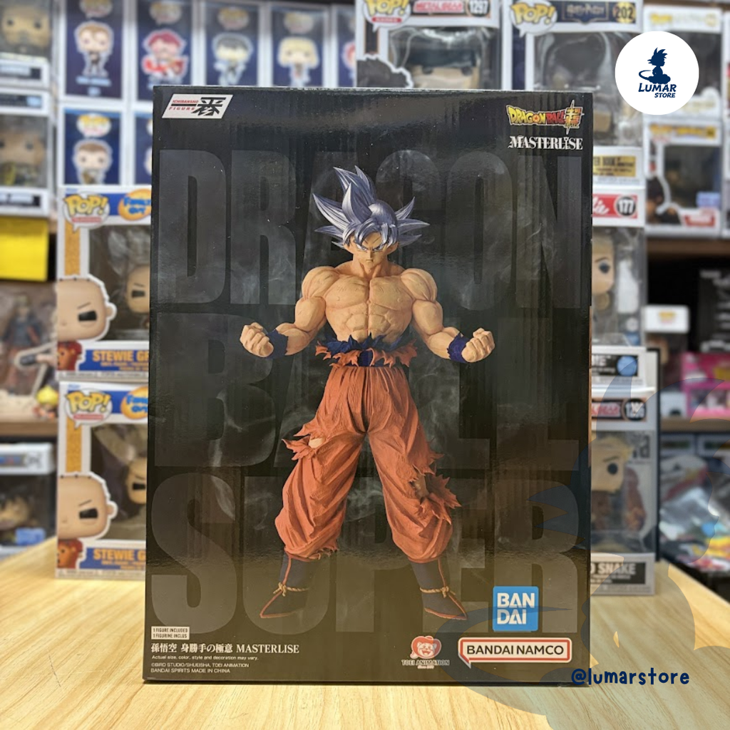 Figura Ichibansho Masterlise: Son Goku Ultra Instinct 25 cm (Dragon Ball Super)