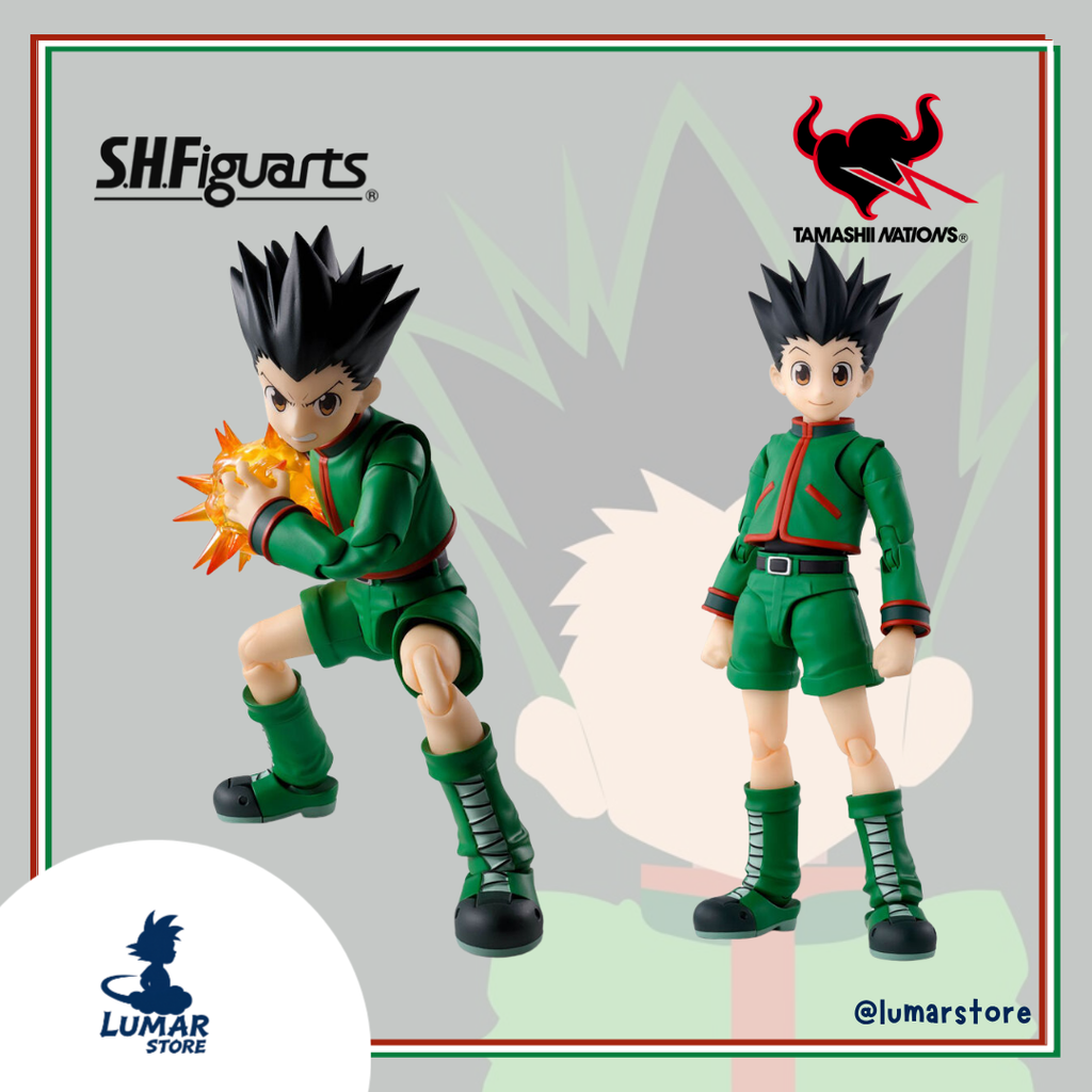 Figura S.H.Figuarts: Gon Freecss (Hunter x Hunter) Tamashii Nations