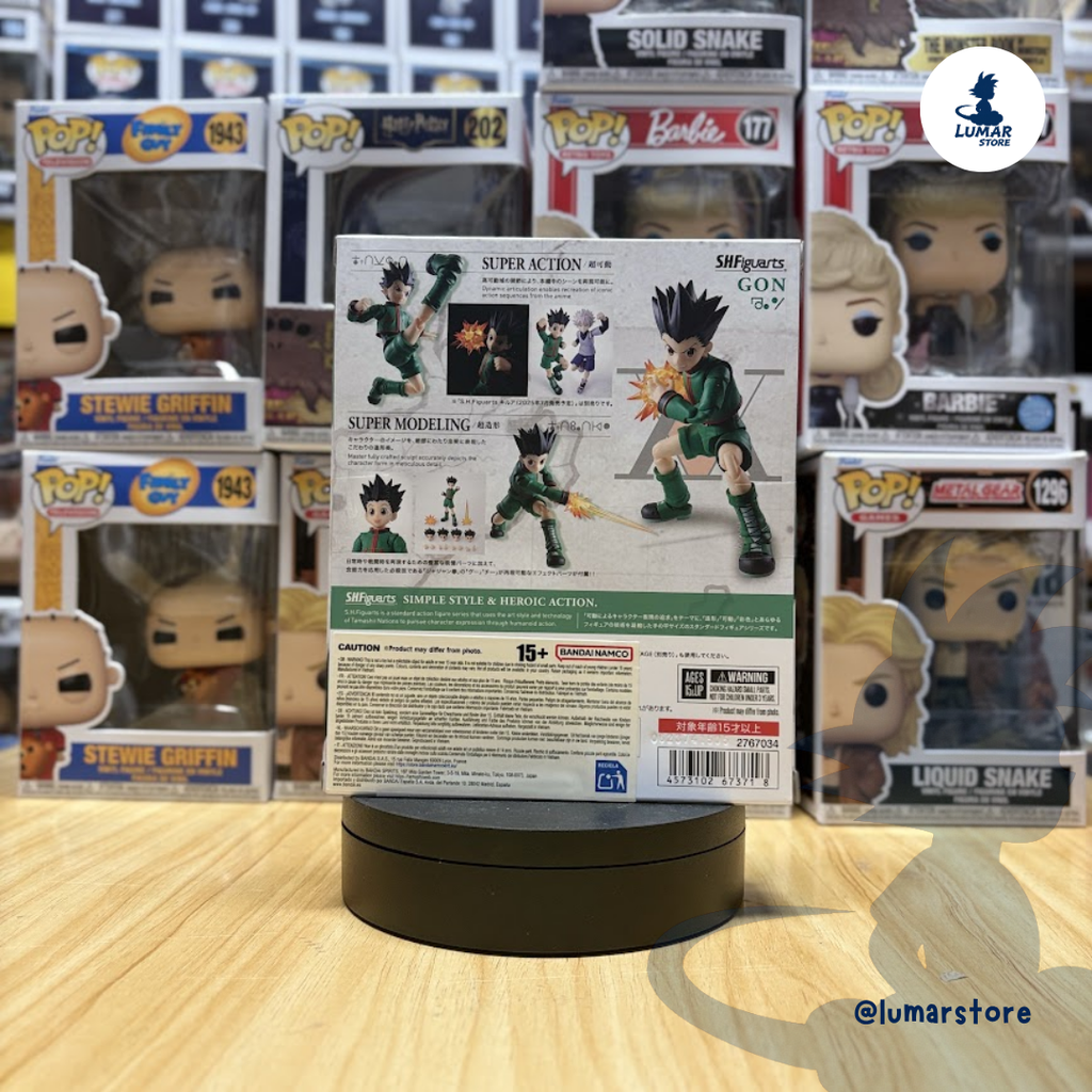 Figura S.H.Figuarts: Gon Freecss (Hunter x Hunter) Tamashii Nations