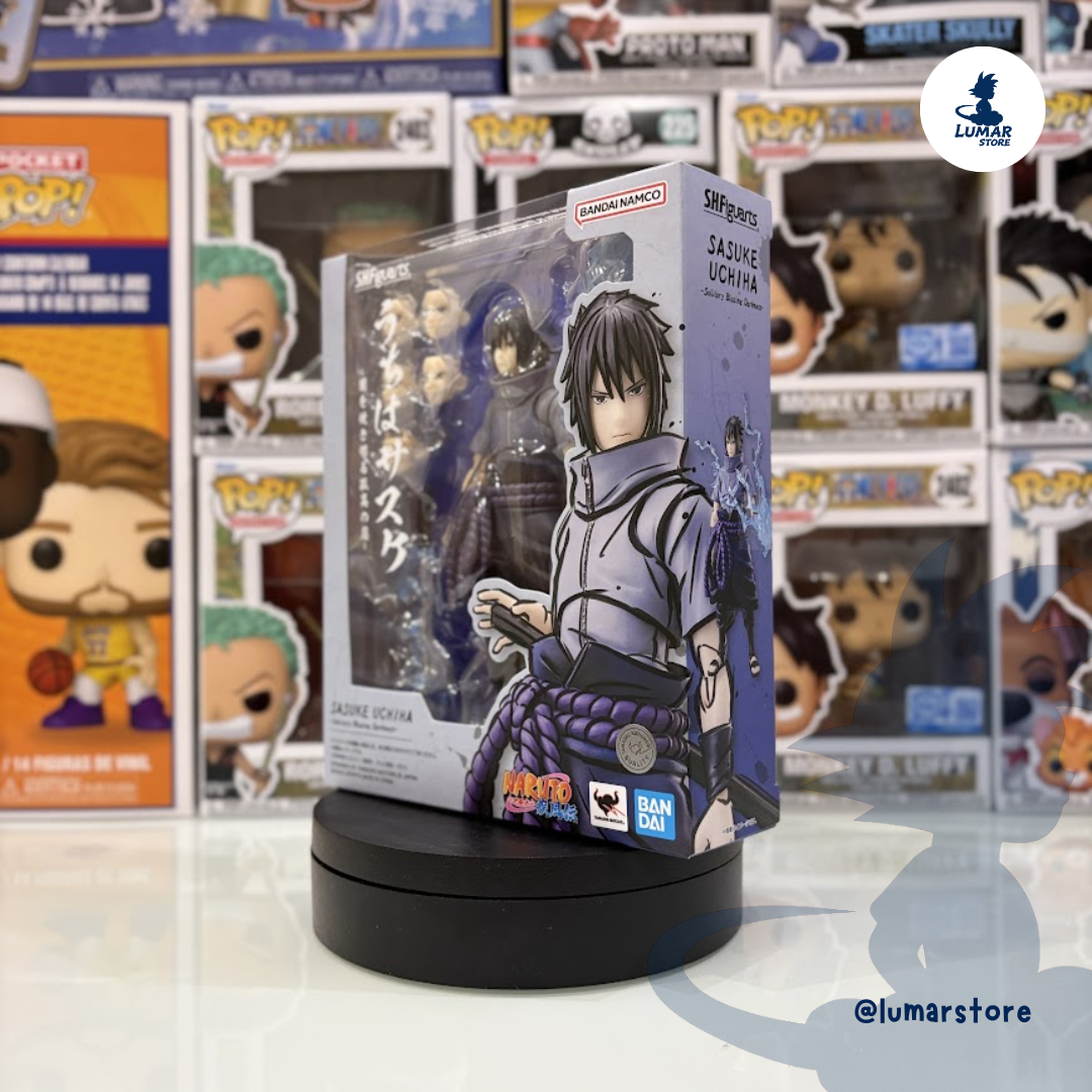 Figura S.H. Figuarts Naruto Shippuden: Sasuke Uchiha - Solitary Blazing Darkness