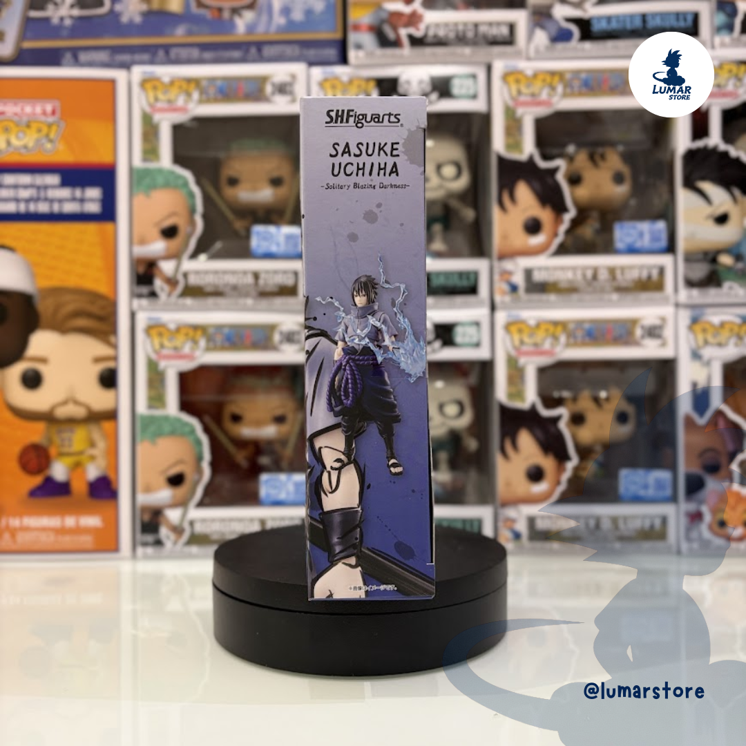 Figura S.H. Figuarts Naruto Shippuden: Sasuke Uchiha - Solitary Blazing Darkness
