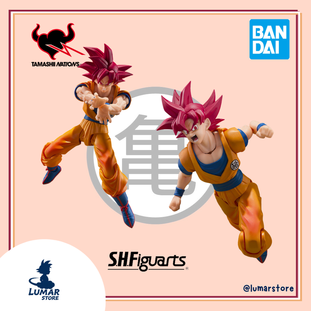 Figura S.H. Figuarts Super Saiyan God Son Goku - God Aura Edition