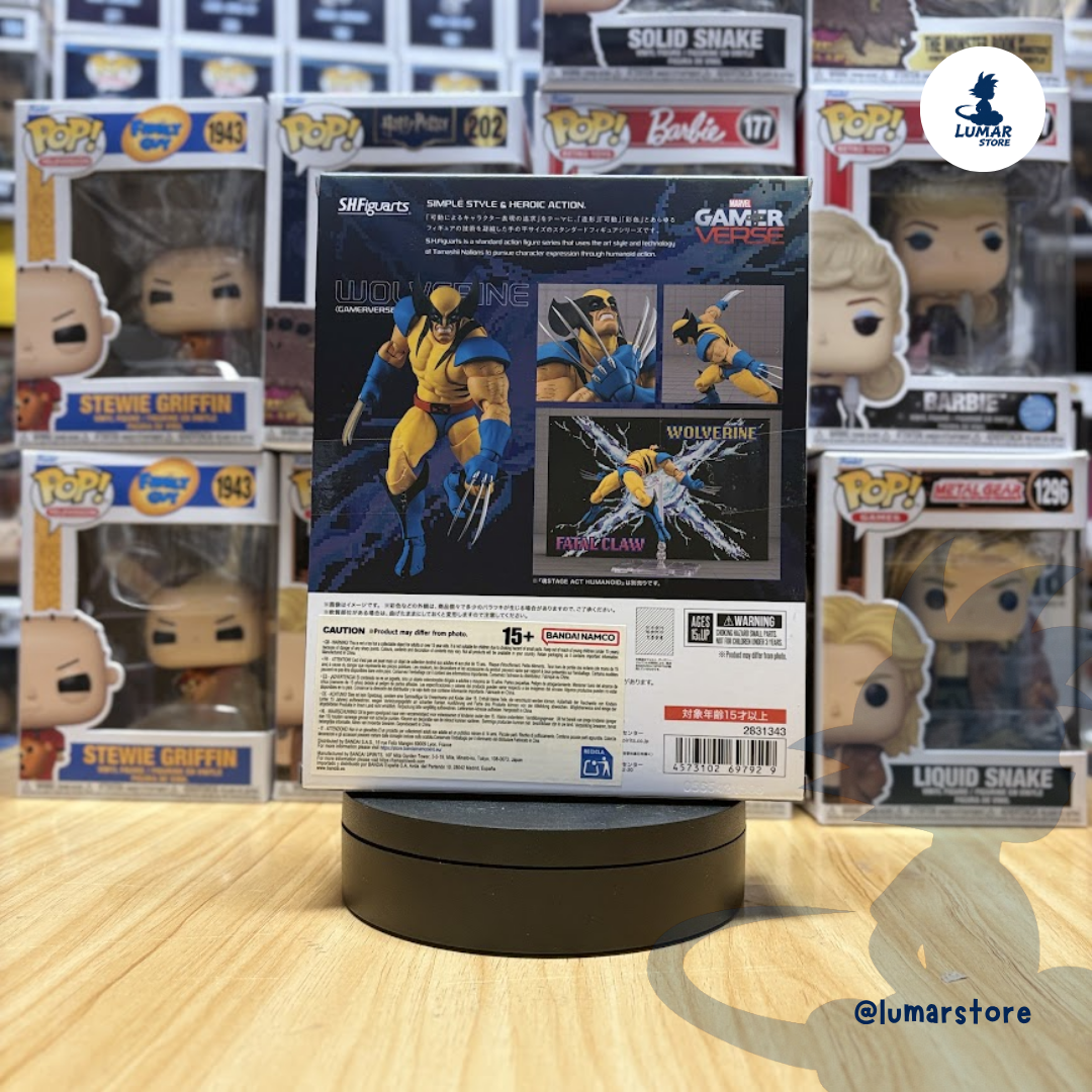 Figura S.H. Figuarts Wolverine (Gamerverse) Marvel 15cm (Bandai Spirits)