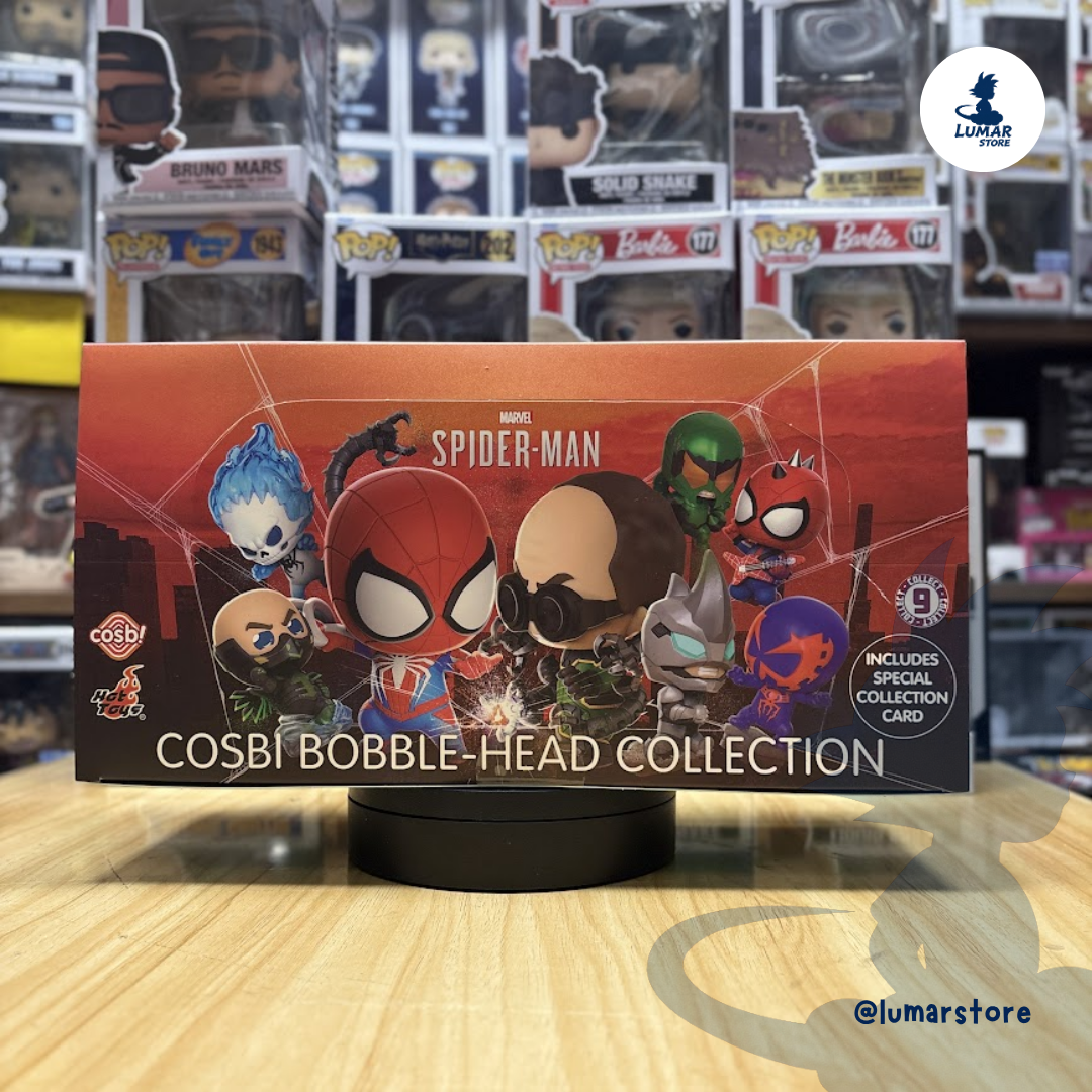 Figura Sorpresa Cosbi Marvel: Spider-Man Bobble-Head Series (YuMe / Hot Toys)
