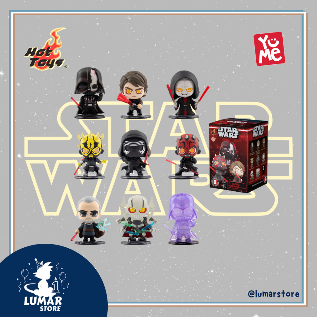 Figura Sorpresa Cosbi Star Wars: Dark Side Series (YuMe / Hot Toys)