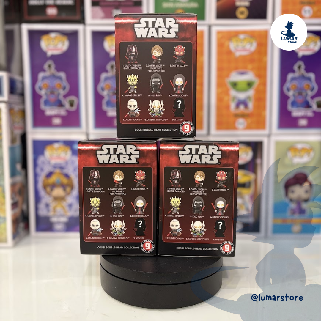 Figura Sorpresa Cosbi Star Wars: Dark Side Series (YuMe / Hot Toys)